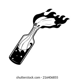 molotov cocktail