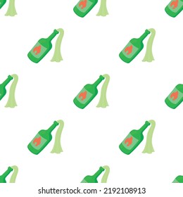 Molotov cocktail pattern seamless background texture repeat wallpaper geometric vector