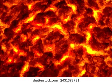 Molten lava.Lava.Magma background.Lava background.Realistic Molten lava backround