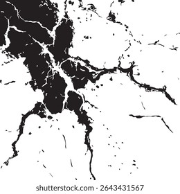 Molten Streaks and Glowing Cracks for Dramatic, Sci-Fi, or Volcanic Designs