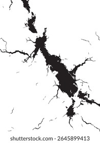 Molten Streaks and Glowing Cracks for Dramatic, Sci-Fi, or Volcanic Designs