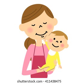 Mom and baby