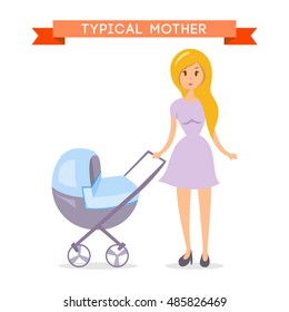 Mom with baby