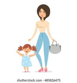 Mom with baby