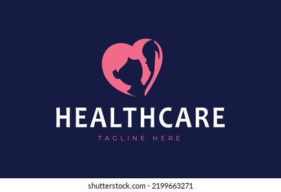 Mom Baby Logo Design Template