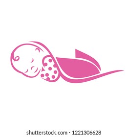 Mom And Baby Vector Graphic Template Download Modern