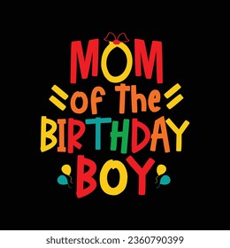 Mamá del vector de tipografía para diseño impreso de cumpleaños. Diseño de camiseta para mamá