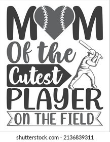 Mom of the Cutest Player on the Field