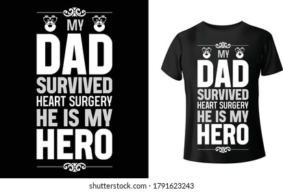 Mom and dad trendy t shirt design