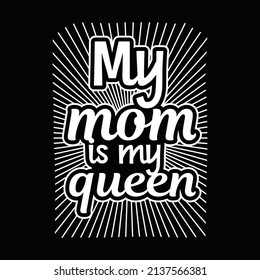 mom design for t-shirt mug print