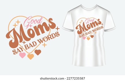 Mom Funny Quote SVG Design

