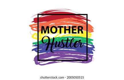 Mom Hustler Sublimation Vector and Clip Art