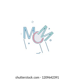 Mom icon design vector