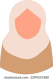 mom icon wearing beige hijab commemorates family day