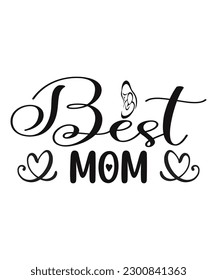 Mom knows best Happy mother's day shirt print template, Typography design for mom, mother's day, wife, women, girl, lady, boss day, birthday 