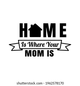 Mom Lettering quotes. Modern lettering art for poster, greeting card, t-shirt, mug, etc. simple design editable. Design template vector