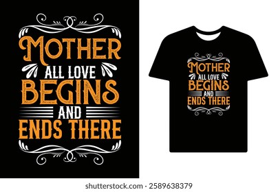 MOM LOVE T SHIRT DESIGN
