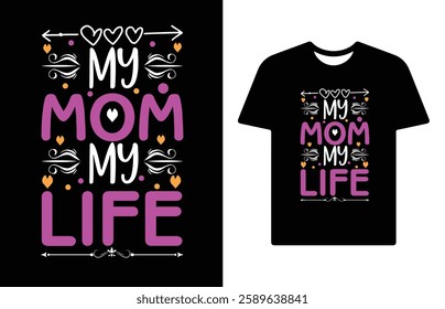 MOM LOVE T SHIRT DESIGN