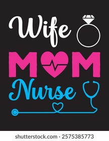 Mom Love Themed design Perfect Gift for Mother’s Day, t shirt design 
Sports Moms, Nurses Moms, police mom,
