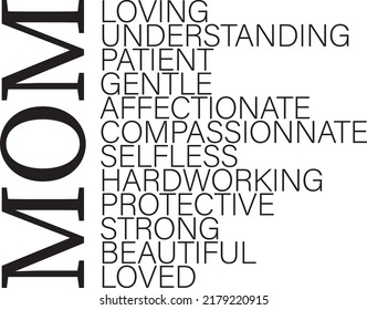 Mom Loved, Mom Life, Mom Mode
