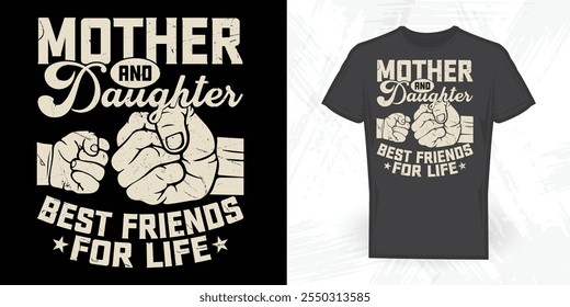 Mom Lover Vintage Mother's Day T-shirt Design