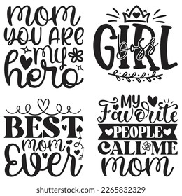 Mom Mama Mummy T-shirt And SVG Design Bundle, Happy Mothers Day SVG Quotes Design t shirt Bundle, Vector EPS Editable Files, can you download this Design Bundle.