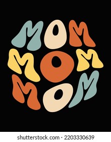Mom Mimi grandma mother t shirt design for print