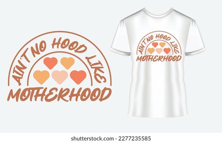 Mom Motherhood Quote SVG Design