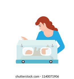 1,302 Baby in the incubator Stock Illustrations, Images & Vectors ...