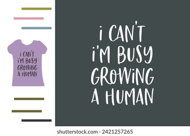 Mom pregnancy announcement t shirt design 