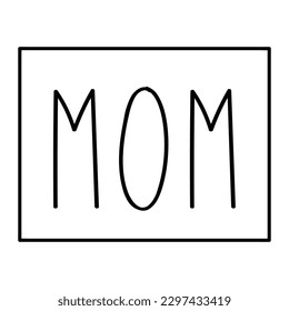 mom print for shirts and merchandise