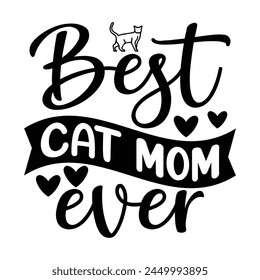 Mom Quotes T-shirt Design Vector Illustration Clipart EPS