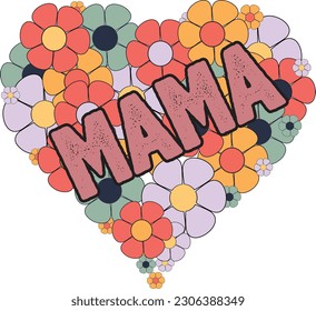 mom retro sublimation. mother's day sublimation design. sublimation t-shirt design. mom sublimation design
