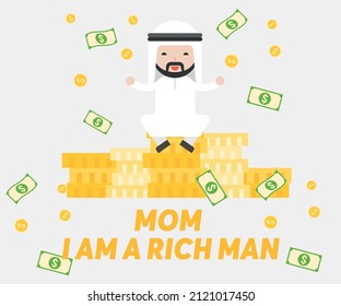 Mom I Am a Rich Man, Quote
