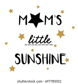 mom slogan illustration vector for kids print