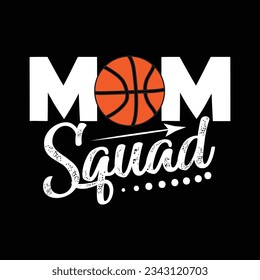 MOM squad svg design graphic