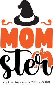 Mom ster - Halloween design