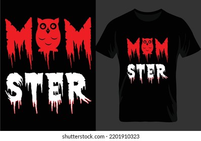 
Mom Ster Halloween T-shirt. Gift For Mom.