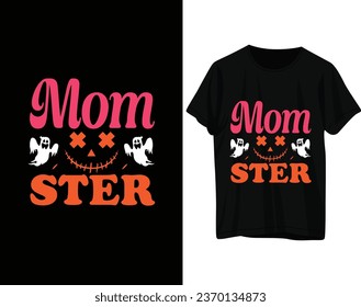 Mom ster tshirt design vector