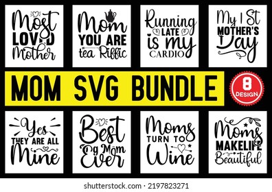 Mom svg bundle design file