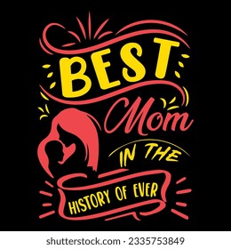 Mom SVG Design, Mom T-shirt Design