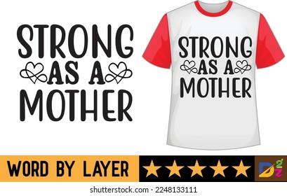 Mom svg t shirt design