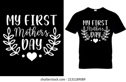 Mom Svg Tshirt Design - Mother's Day Svg T shirt Design