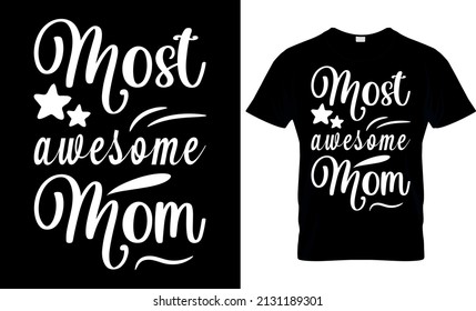 Mom Svg Tshirt Design - Mother's Day Svg T shirt Design