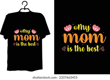 Mom t shirt design vector