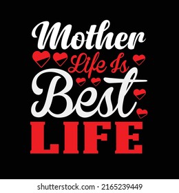 Mom t shirt and typography design