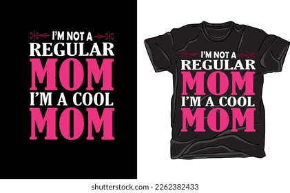 camiseta de mamá, vector de camiseta de mamá, camiseta de mamá genial 