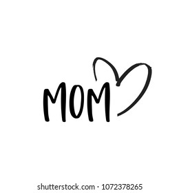 Mom Text, Mother's Day Appreciation, Mother's Day Background, Mom's Day, Mom's Love, Happy Mother's Day Text, Vector Text Background Illustration