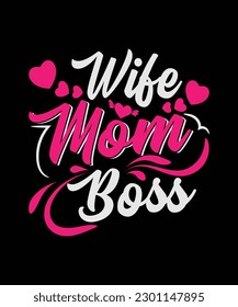 Mom T-Shirt Design and graphic T-Shirt