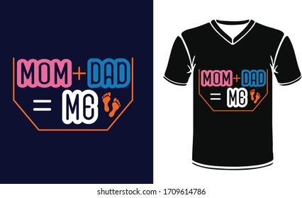 Mom Tshirt design and Mother day Tshirt Design - Vector graphic, typographic poster, vintage, label, badge, logo, icon or t-shirt Printing